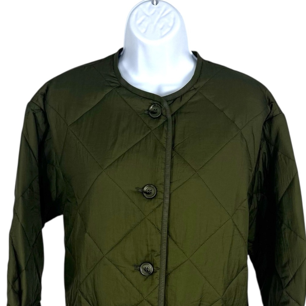 NWT Tuckernuck Olive Quilted Yates Jacket XS | Lightweight Puffer Coat - Picture 5 of 11